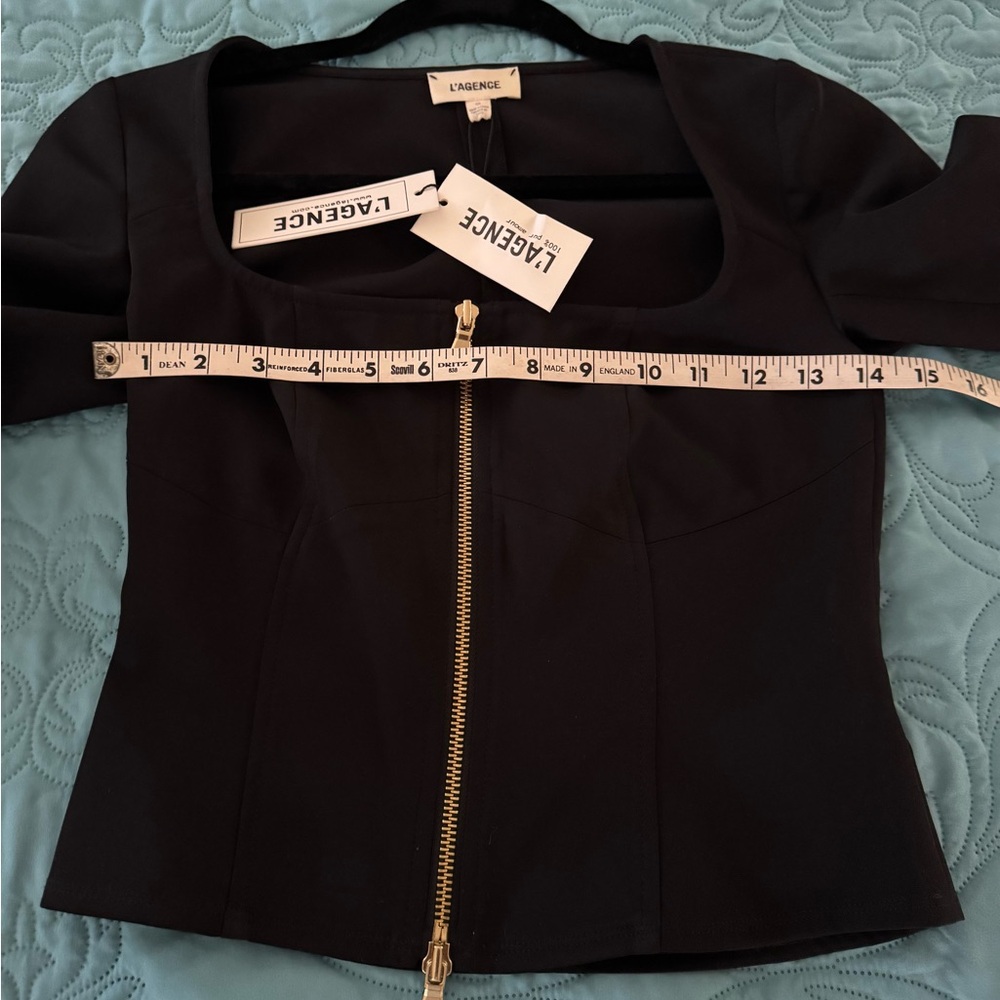 L’AGENCE Ainslee Scoop Neck Corset Top – NWT | Size 00 - Picture 9 of 10